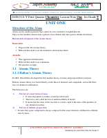 chemistry Lesson note One for Grade 9.pdf